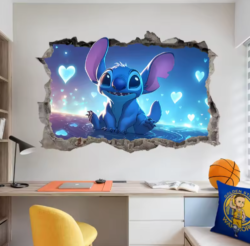 Stitch Wall Stickers For Kid's Room