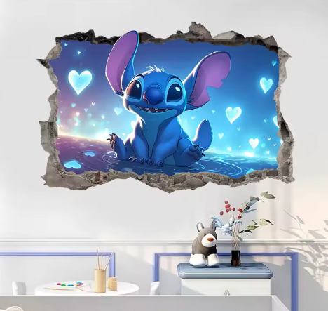 Stitch Wall Stickers For Kid's Room