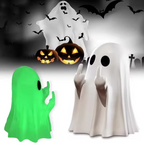 Ghost Resin Statue With Middle Finger