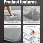 Yin Yang Dragon Printed Round Carpets