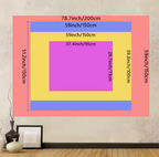 Colorful Waterfall UV Response Tapestry