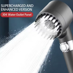 High-Pressure Shower Head With Massage Brush Filter