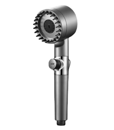 High-Pressure Shower Head With Massage Brush Filter