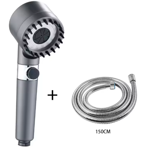 High-Pressure Shower Head With Massage Brush Filter
