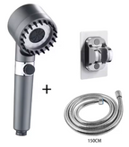 High-Pressure Shower Head With Massage Brush Filter