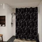 Marble Curtain with Hooks